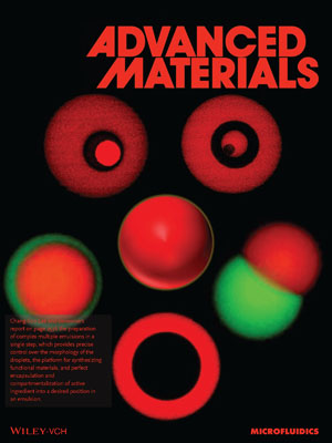 Microfluidic system for synthesis  of functional materials